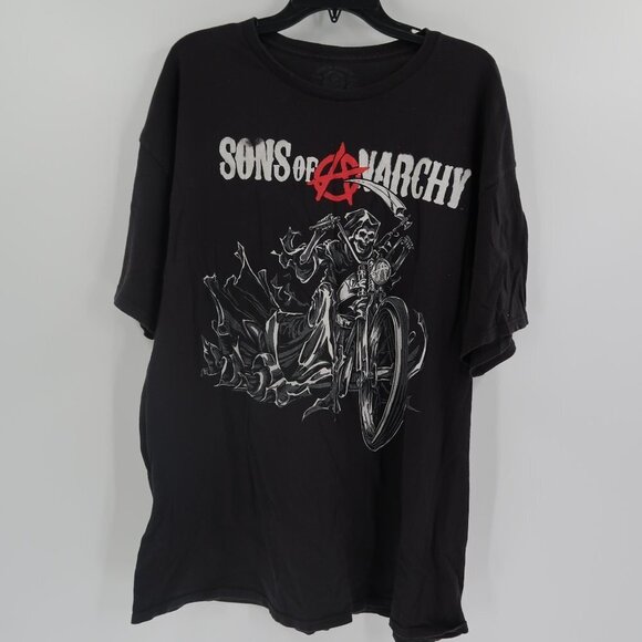 Sons of Anarchy Motorcycle T-Shirt Biker Tee Size 2XL - Picture 4 of 6
